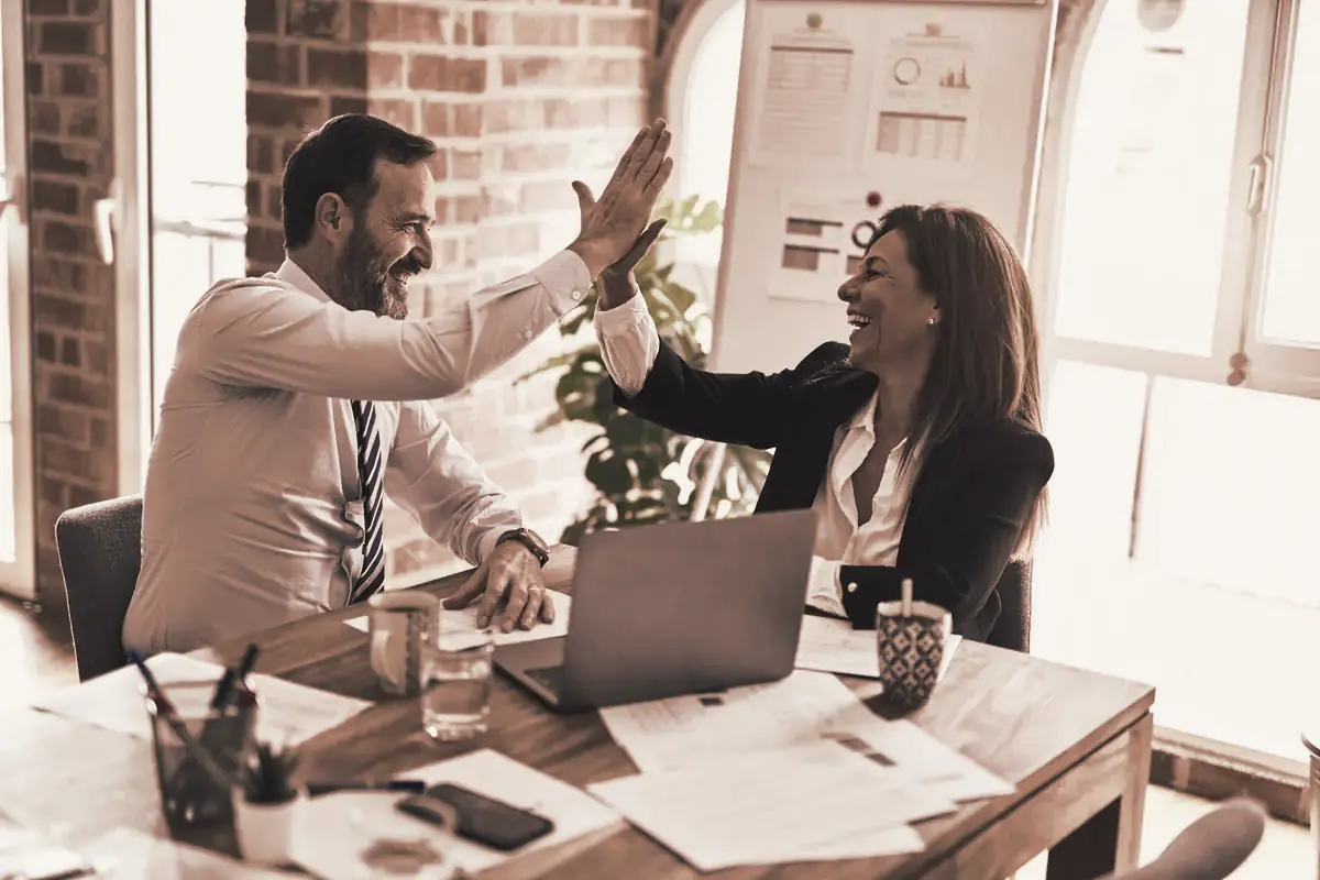Équipe technique au travail